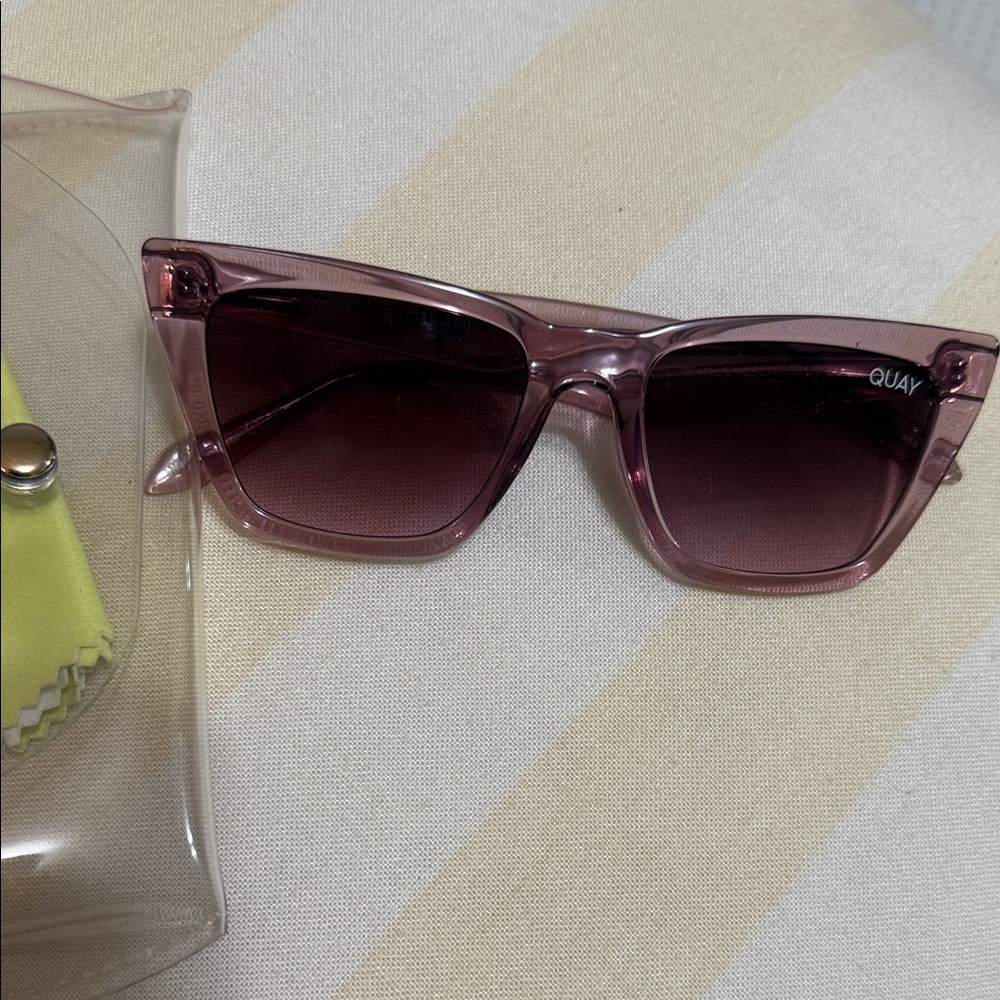 Quay Australia Pink Sunglasses
